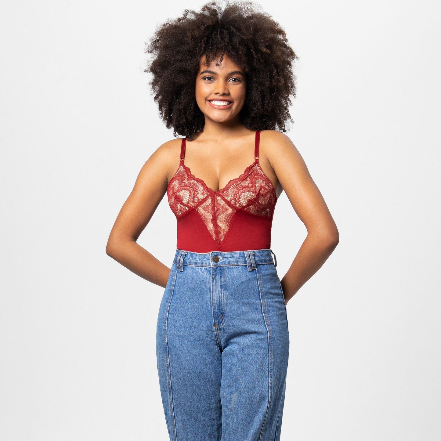 Women's Jumpsuit Plus Size Romper Lingerie Lace Splicing Thong