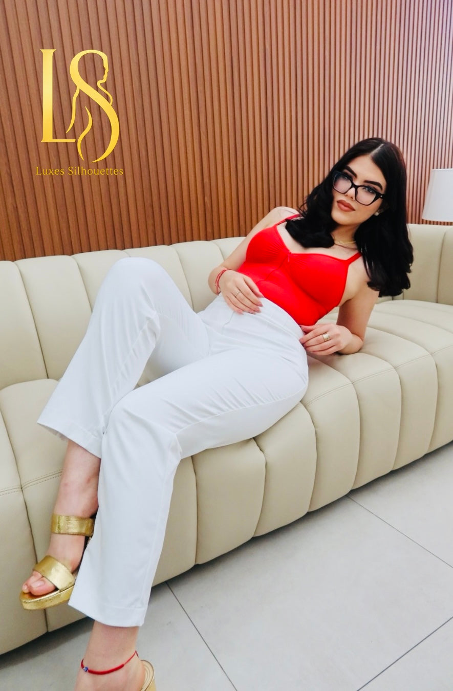 Luxe Silhouettes Full Body Shapewear – Red