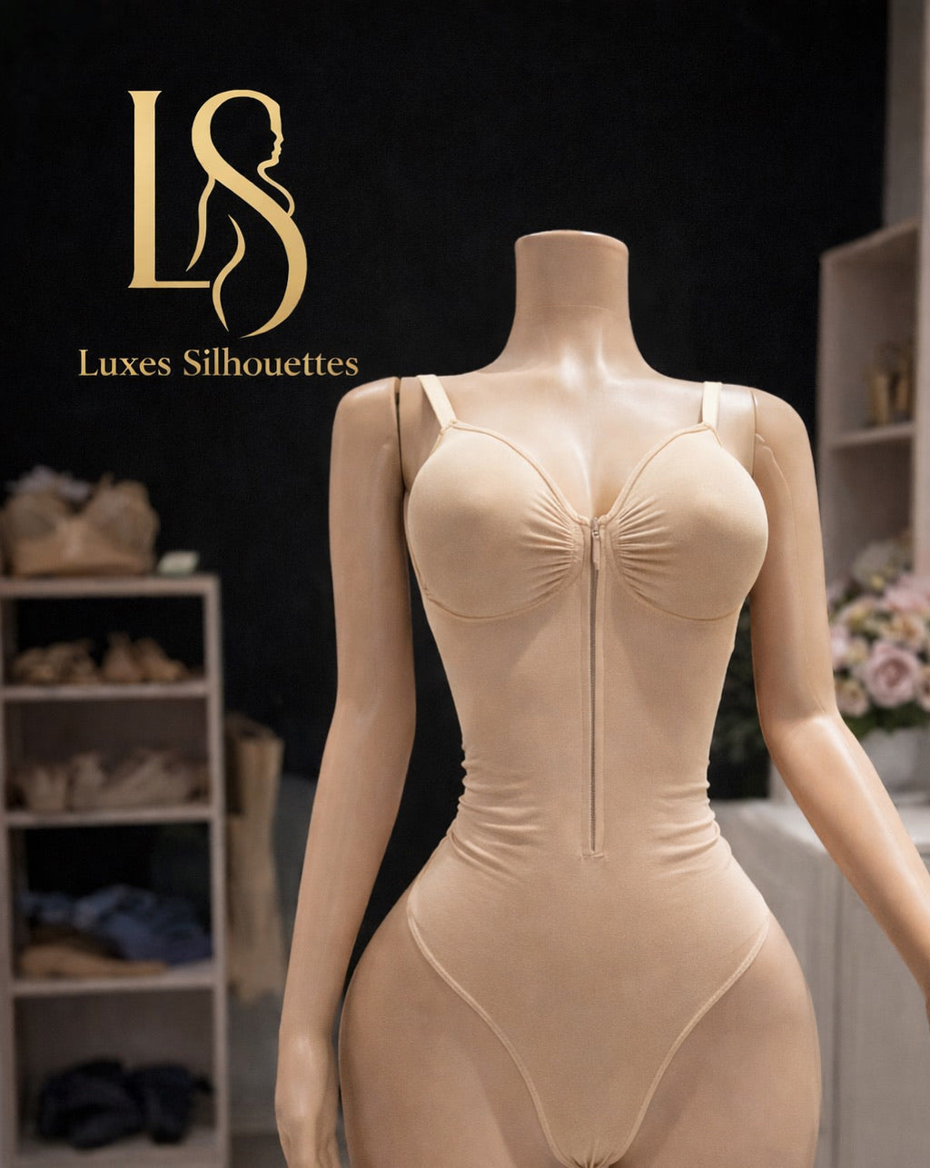 Luxe Silhouettes™ Full Body Shapewear - Beige