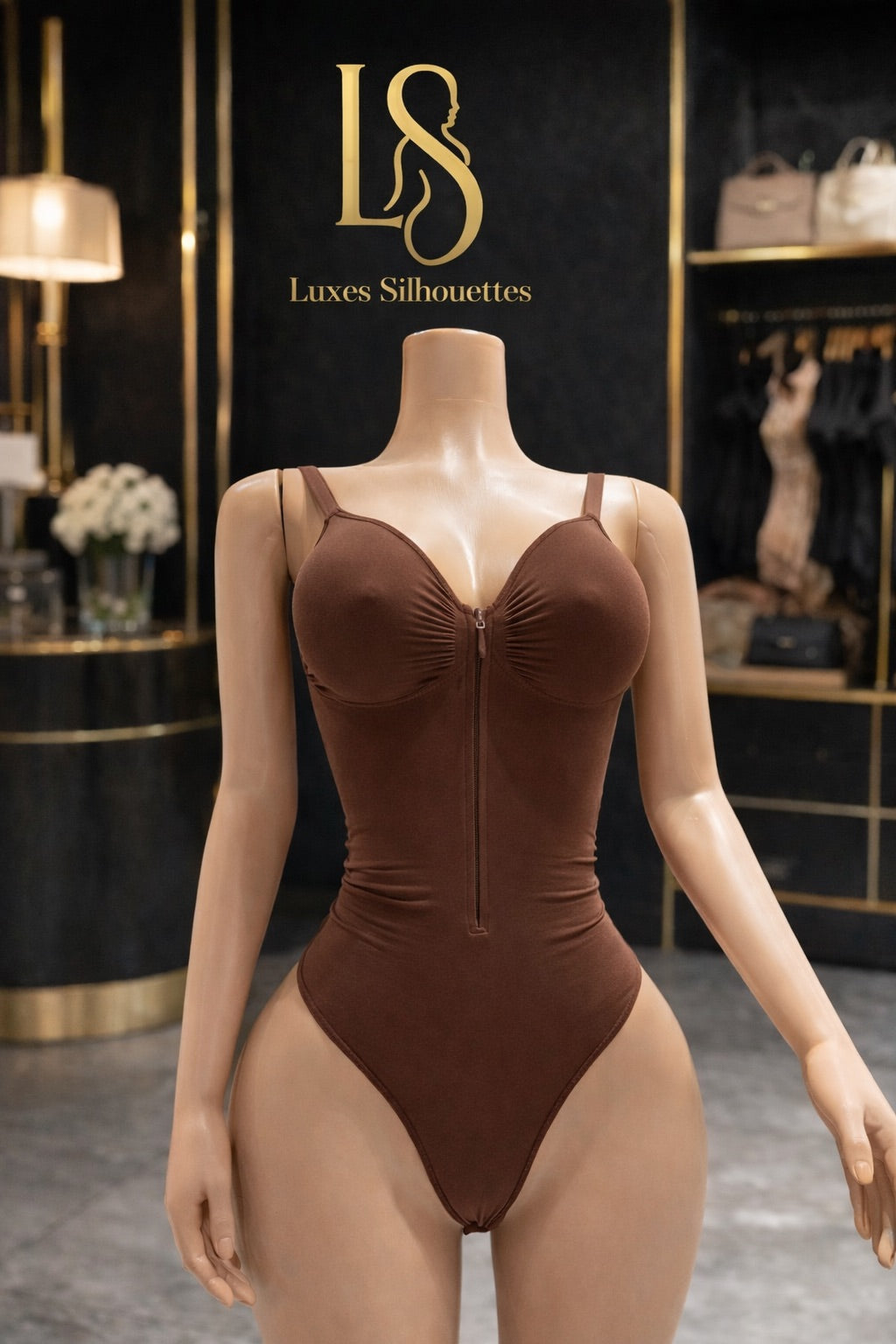 Luxe Silhouettes™ Full Body Shapewear – Brown
