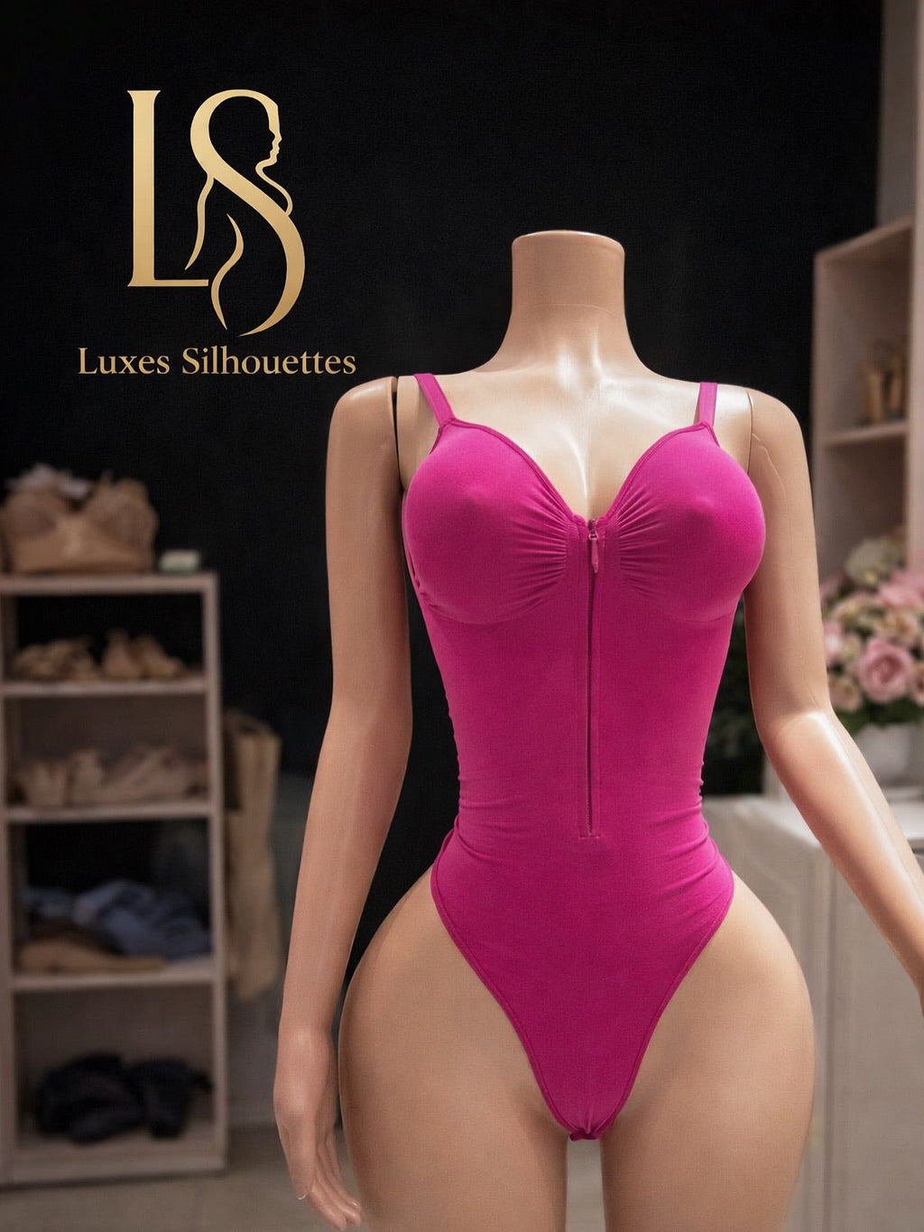 Luxe Silhouettes Full Body Shapewear - Pink